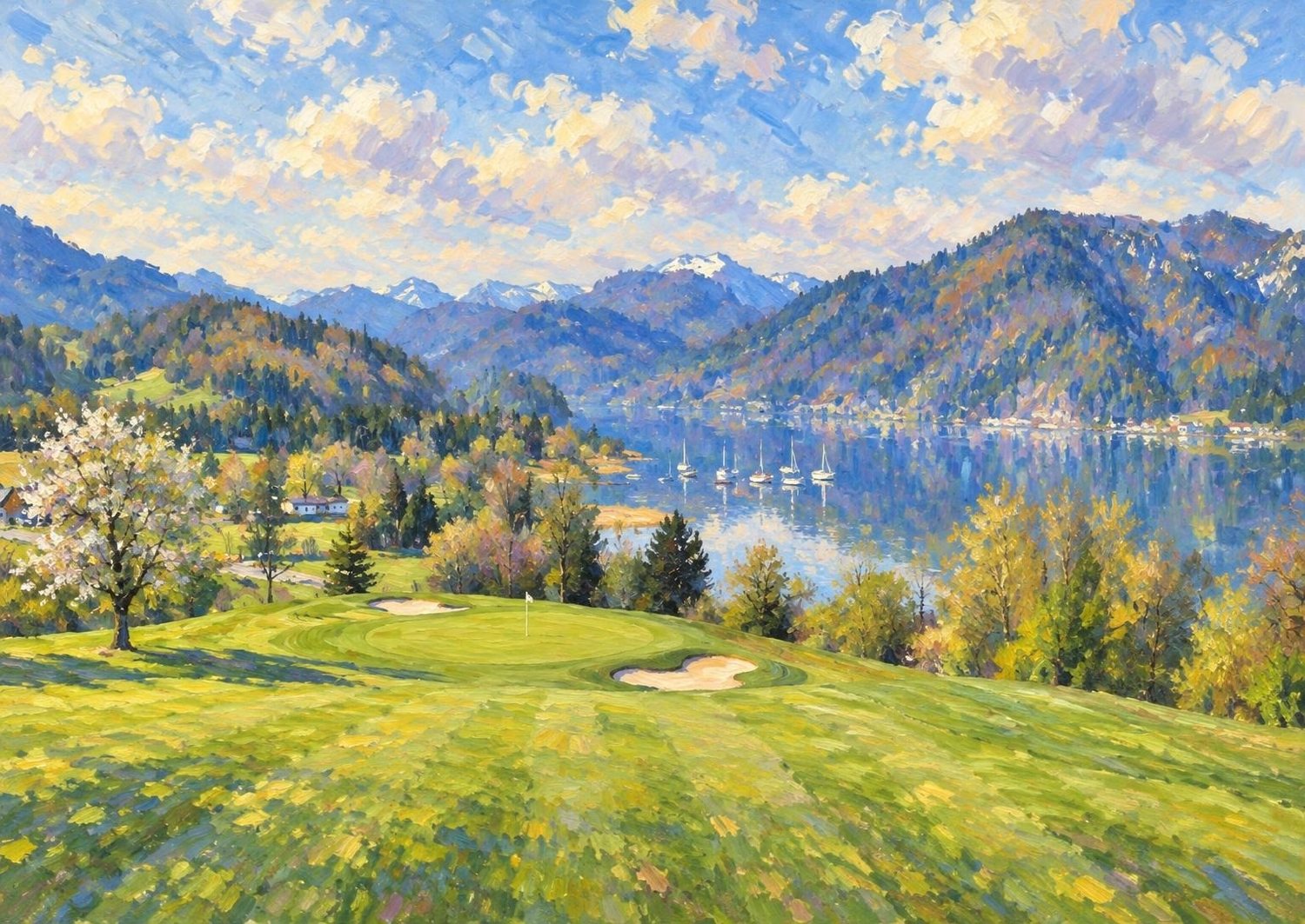 Impressionist style example