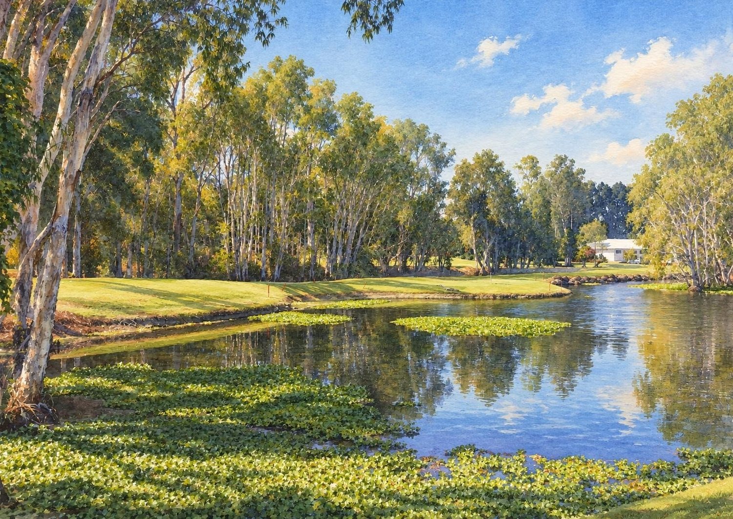 Detailed Watercolour style example