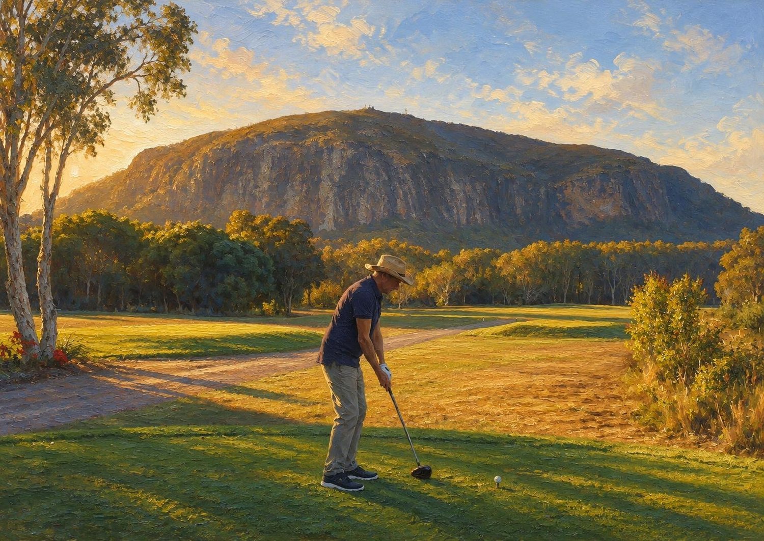 Classic Oil Landscape style example