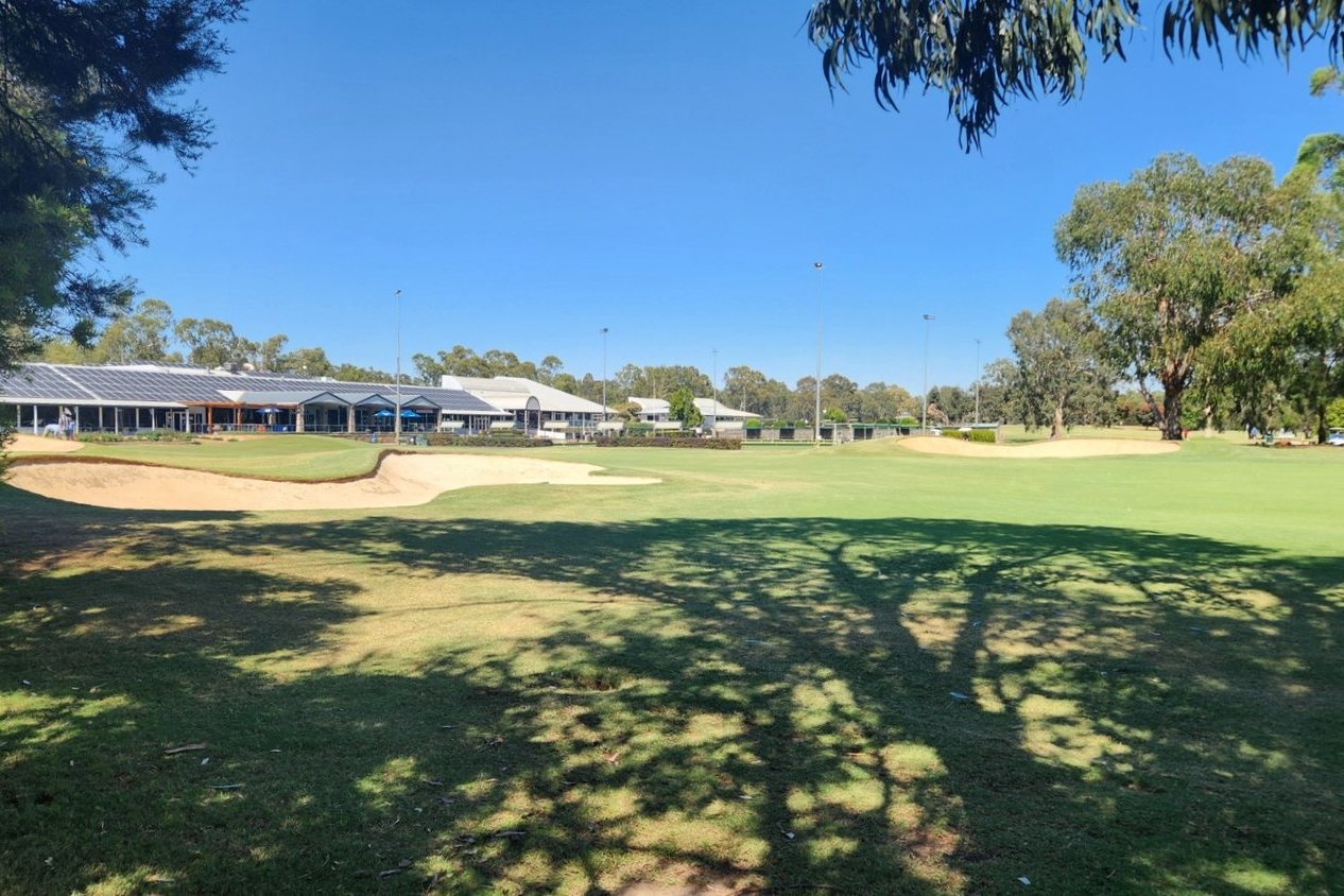 Original photo of the Yarrawonga clubhouse